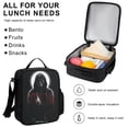 thumbnail image 5 of Ghostface 3 Pcs Schoolbag Backpack Large Capacity Bookbags Casual Rucksack with Crossbody Lunch Bag And Portable Pencil Bags For Men Women, 5 of 6