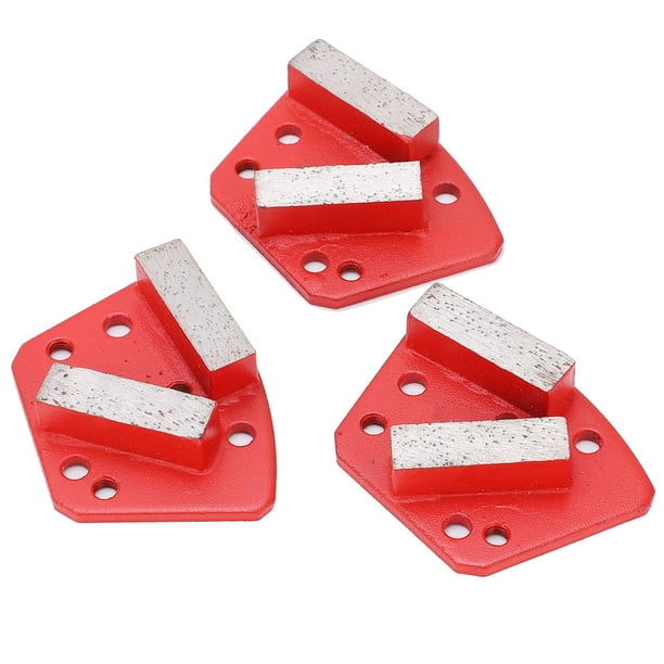 Zapatas Abrasivas De Diamante, Durabilidad Hardware Industrial Ampliamente Utilizado Zapatas Abrasivas De Diamante De Hormigón Para Mecánico Para Herramienta De Reparación ANGGREK 6‑Hole Diamond Grinding Shoes