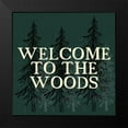 thumbnail image 2 of Kimberly, Allen 15x15 Black Modern Framed Museum Art Print Titled - Welcome to The Woods 1, 2 of 5