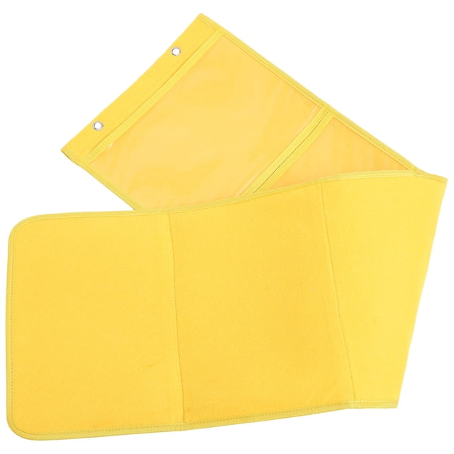 OULII Non Woven Fabric Painting Storage Bag with Hanging Pockets for Artwork Display