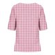 thumbnail image 5 of Fiudx Camisas de Mujer Top de Manga Corta con Cuello Redondo y Botones de Lino con Estampado Informal para Mujer, 5 of 5