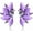 M-Purple, variant on Glitter Rhinestone Statement Earrings for Women Fashion Bling Colorful Crystal Cluster Drop Dangle Earrings Prom Dress Jewerly