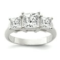 thumbnail image 1 of Bague en Argent Sterling 925 avec Zircon Cubique, 1 of 2