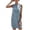 Light Blue, variant on Women s Casual Tennis Dress Slim Cropped Hoodie Athleisure Sleeveless Solid Color Dress for Everyday Comfort and Easy Styling Blue L