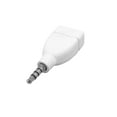 thumbnail image 1 of Injueey Adaptador de 3,5 mm USB hembra a convertidor macho de 3,5 mm Adaptador de audio auxiliar portátil para automóvil Cables de audio/vídeo, 1 of 6