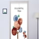 thumbnail image 4 of Cortina divisoria cocina baño media cortina tela de lino verde pequeño dormitorio fresco sala de estar, 4 of 5
