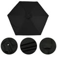 thumbnail image 2 of MasteelfCA Reusable Umbrella Accessory Umbrella Canopy Replacement Outdoor Umbrella Replacement Canopy, 2 of 9