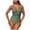 AG, variant on One Piece Bathing Suit Women's and Women's Plus Crinkle Scoop Neck One Piece Swimsuit Navy,L