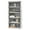 Antique White, variant on Towallmark 5 Tier Tall Bookshelf and Bookcase with Storage, 67.4" Tall Farmhouse Wooden Bookcase Display Shelf for Living Room Home Office Library Storage, Oak