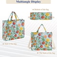 thumbnail image 6 of FORMRS Womens Corduroy Tote Bag Crossbody Shoulder Handbag with Pocket, Various Tomatoes, 6 of 7