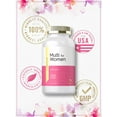 thumbnail image 5 of Multivitamin for Women with Iron | 200 Softgel Capsules | by Carlyle, 5 of 6