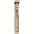 thumbnail image 2 of Ekena Millwork 3 1/2"W x 18"D x 26"H Merced Block Smooth Bracket w/ Offset Brace, Douglas Fir, 2 of 25