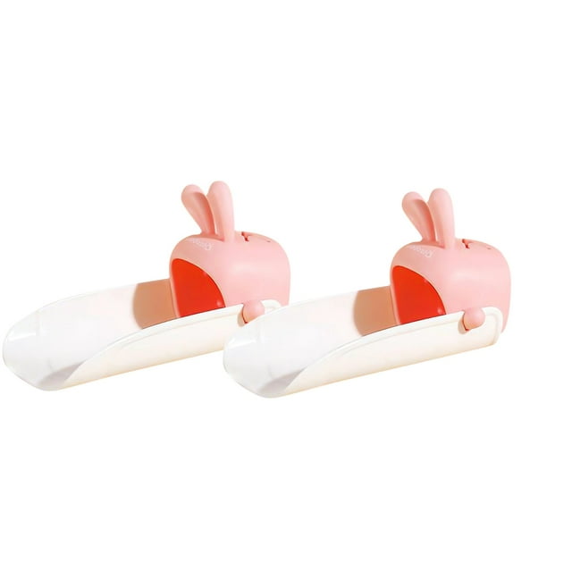 Harpily Faucets Accessories 2Pack Rabbit Children'S Cartoon Faucet Extender Splash Proof Bathroom Kitchen Faucet Cute Rabbit Channel One Size Pink