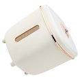 thumbnail image 4 of Contenedor apilable para almacenar alimentos secos, frijoles y cereales, capacidad de 15 kg, dispensador de arroz sellado de PP blanco, 4 of 8
