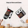 thumbnail image 6 of Bingfone Books1 Print Oven Mitts Pot Holders Set 2 PCS for Kitchen for Cooking Grilling Baking BBQ Pot Holders Cook Essentials, 6 of 7