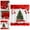 C, variant on ZEMZYL Merry Christmas Shower Curtain Red Berry White Fir Winter Bathroom Decor Waterproof Polyester Mildew Resistant Fabric with Hooks