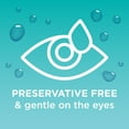 thumbnail image 4 of (4 pack) Blink Tears Eye Drops for Dry Eyes, Preservative Free Lubricating Eye Drops, Sterile Single Use Vials, Gentle Eye Care for Mild to Moderate Dry Eye Symptom Relief, 25 Count, 0.01 fl oz Vials, 4 of 13