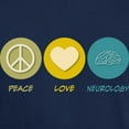 thumbnail image 3 of CafePress - Peace Love Neurology T Shirt - Men's Classic Graphic Cotton T-Shirt, 3 of 4