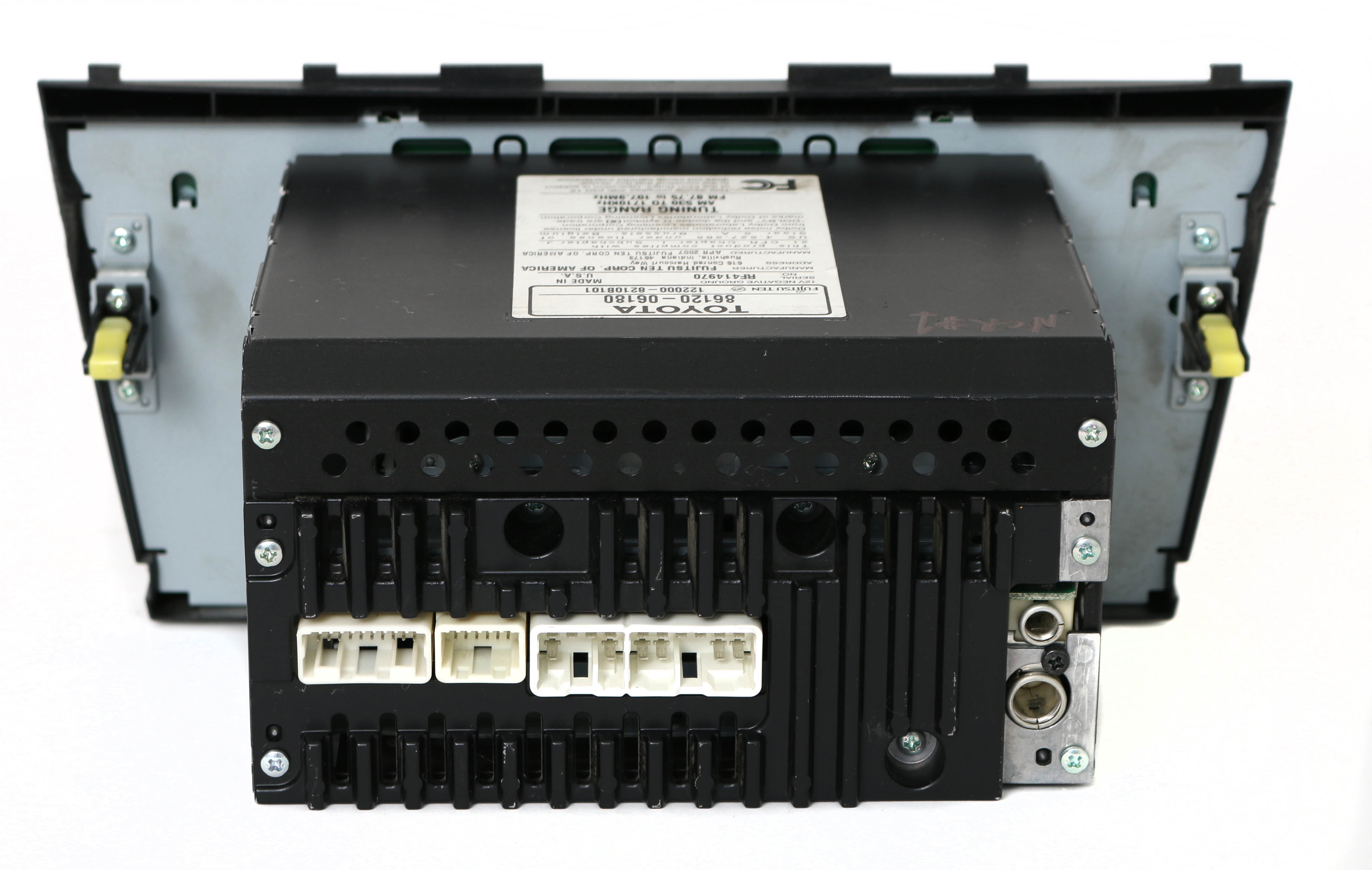 Restored 2007-09 Toyota Camry OEM AM FM Radio Single CD Player ID 11815 86120-06180 (Refurbished)