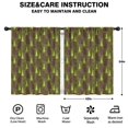 thumbnail image 2 of Blackout Kids Curtains,Green Bigfoot and Tree Pattern Childrens Insulated Curtains Set Of 2,Bedroom Essentials,Toddler Room Decor 42x54in(106x137cm), 2 of 5