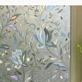 thumbnail image 2 of Adhesive Free Frosted Window Clings Sun Proof Privacy Window Film with Static Technology for Bathroom Bedroom 100x45cm, 2 of 5