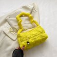 thumbnail image 1 of Bolso de hombro tipo mensajero con diseño de nube plisada y estilo informal para mujer, 1 of 5