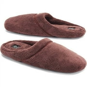 Dearfoams - Men's Microfiber Terry Scuff Slippers