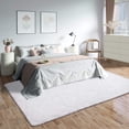 thumbnail image 3 of Lochas Ultra Soft Modern Area Rugs Fluffy Plush Living Room Carpets for Children Indoor Bedroom Home Decor Nursery Rug,4'X6',White, 3 of 7