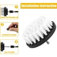 thumbnail image 4 of 5 PCS Drill Brush Set, All Purpose Power Scrubber Cleaning Brush Set for Bathroom, Kitchen, Sink, Tub, Tiles Carpet and Floor (Mixed Color), 4 of 7
