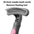 thumbnail image 6 of Necvior Pet Comb Dog Grooming Dematting Brush Deshedding Comb Rakes Tool Supplies, 6 of 11