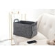 thumbnail image 2 of Cesta organizadora de fieltro Minoisome, gris, 2 of 7