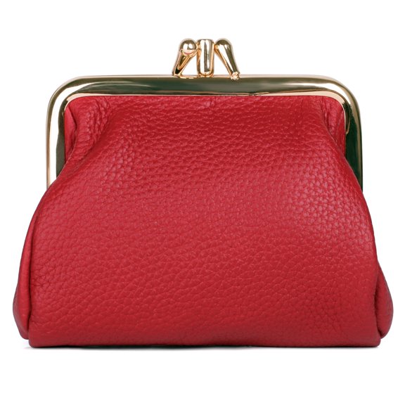 Dopp Women's Triple Frame Leather, Red
