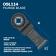 thumbnail image 2 of Juego de herramientas multiusos Starlock OSL003VP de Saw Blade BOSCH, 3 piezas, 2 of 9