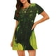 thumbnail image 1 of Balery Screaming Horror Art Camisón de manga corta con cuello redondo para mujer, cómodo y elegante., 1 of 6