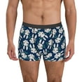 thumbnail image 2 of Goofa Cute Rabbit Printed Men's Boxer Briefs Underwear, Moisture-Wicking Underwear, Trunk,Soft and Breathable Cotton Underwear-Small, 2 of 9