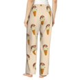 thumbnail image 3 of Pajama Pants Women, Ice Cream No.9010 Sweatpants Soft Sleep Lounge Pants, Casual PJ Bottoms Pants with Pockets, 3 of 5