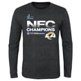 thumbnail image 2 of Youth Fanatics Branded Heathered Charcoal Los Angeles Rams 2021 NFC Champions Locker Room Trophy Collection Long Sleeve, 2 of 3