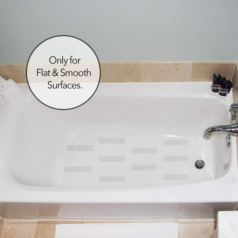 Non Slip Bath Mat Stickers Anti Skid Grip For Tub Shower Non Rubber for  Bathroom