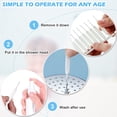thumbnail image 3 of Thinsony 100pcs/set User-Friendly Small Brush For Cleaning Shower Head/Phone Charging Hole Not Easy To Break 1Set, 3 of 6