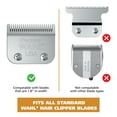 thumbnail image 3 of Wahl Secure Fit Long Length Hair Clipper Attachment Combs, Size 1 1/4" and 1 1/2" Yellow, plastic 3025025, 3 of 7