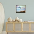 thumbnail image 4 of Stupell Industries Coastal Egret Over Lake Shore Brown Floating Frame Canvas Art, 21 x 17, by D. Rust, 4 of 8