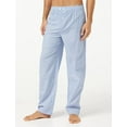 thumbnail image 5 of Fruit of the Loom mens Broadcloth Short Sleeve Top and Long Pants Pajama Set, 5 of 7
