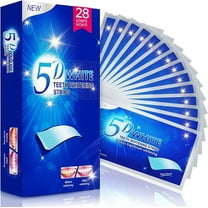Teeth Whitening Strips, 28 White Strips Teeth Whitening Kit, Non-Sensitive 14 Sets Teeth Whitener for Tooth Whitening, Helps to Remove Smoking Coffee Soda Wine Stain, 14 Treatments