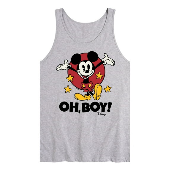 Disney - Mickey Mouse - Oh Boy! - Men's Jersey Tank Top