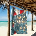 thumbnail image 2 of Ryvnso Merry Christmas Gnome Oversized Beach Towel Microfiber Bath Blankets Swimming Fitness 37" x 74", 2 of 5