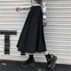 thumbnail image 2 of Falda negra para mujer Otoño/Invierno 2024 Nueva minifalda adelgazante de cintura alta y largo medio estilo japonés, 2 of 5