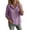 *Purple, variant on VBVC Women's Collared Button Down Shirt , Business Casual Work Blouse For Women , Ladies' Lightweight Long Sleeve Top with Pockets, Beige , S-2XL