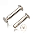 thumbnail image 2 of 50PAIR / SET M5 * 5/6/8 / 10/12 NÍNICO PLATABLE PINTURA BUSQUIBILIDAD A Tornillo de encuadernación Recetas de clavo Álbumes Cumbre Semi-tubular Folleto de Rivet, 2 of 6