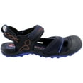 thumbnail image 4 of Toe Guards Closed Toe Sandals for Women & Men: 1642 Blue, EU39 (Women Size 9-9.5 / Men Size 7.5-8), 4 of 8