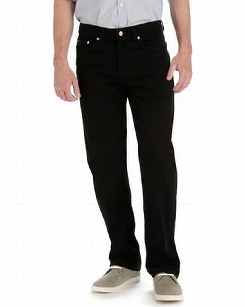 Lee - Mens 28x30 Straight Leg Relaxed Fit Stretch Jeans 28 - Walmart ...
